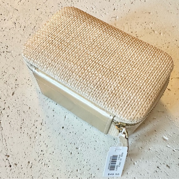 NWT Jcrew woven jewerly case jewelry box jewelry organizer - Picture 4 of 7